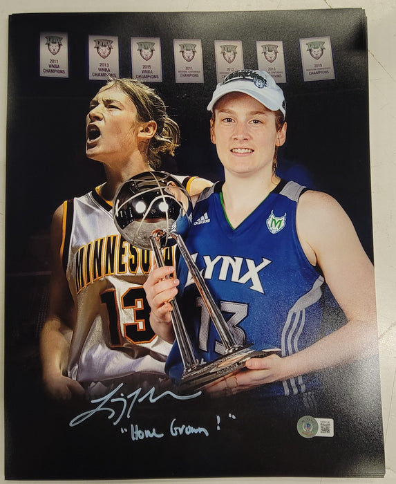 Lindsay Whalen Signed 11x14 Photo w/ Inscription