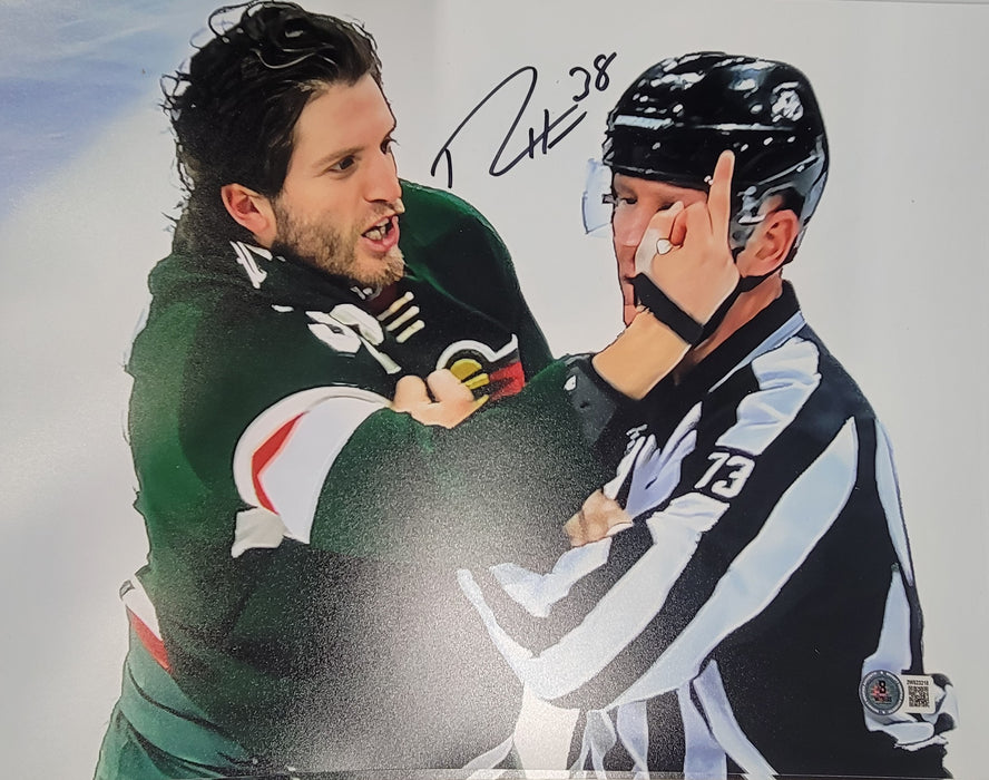 Ryan Hartman Signed 11x14 Photo #3