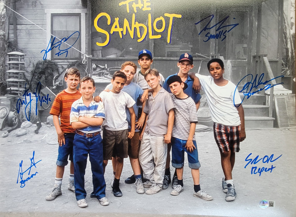 The Sandlot Cast Signed 16x20 Photo #2