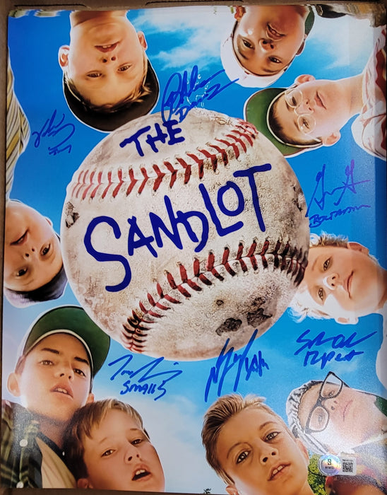 The Sandlot Cast Signed 11x14 Photo #6
