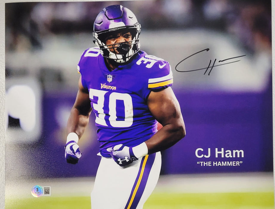 CJ Ham "The Hammer" 11x14 Photo #1