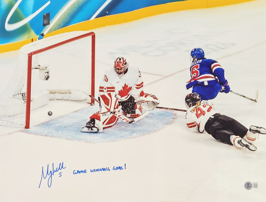 Megan Keller Signed 16x20 Photo w/ 'Game Winning Goal' Inscription