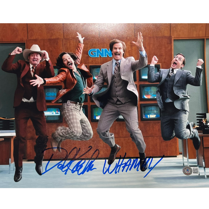 David Koechner Anchorman Signed 11x14 Photo w/ 'WHAMMY'
