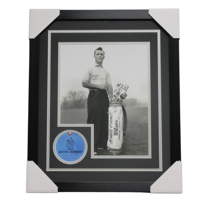 Arnold Palmer Professionally Framed 11x14 Replica Ticket Display