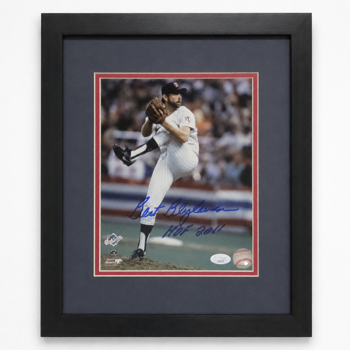 Bert Blyleven Signed & Professionally Framed 8x10 Photo w/ HOF 2011