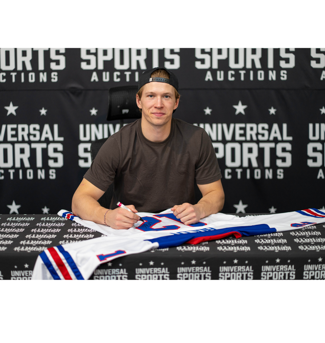 Matt Boldy Signed USA White Player Hockey Jersey