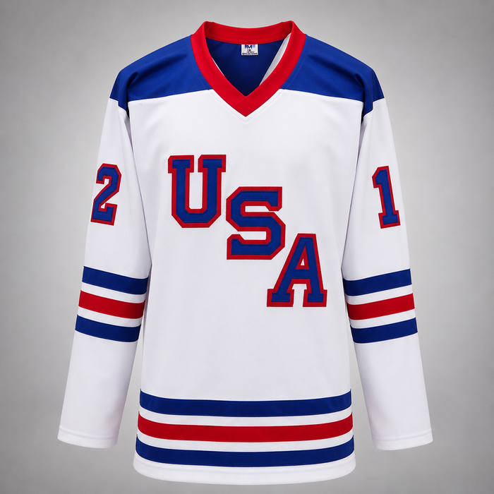 Matt Boldy Signed White USA Player Hockey Jersey