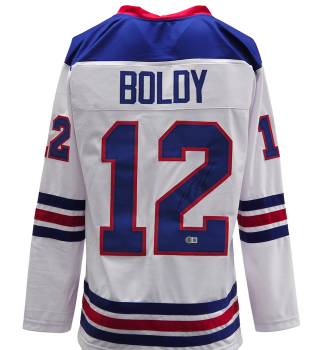 Matt Boldy Signed USA White Player Hockey Jersey