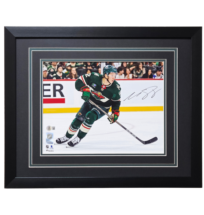 Matt Boldy Signed & Professionally Framed 11x14 Photo #9