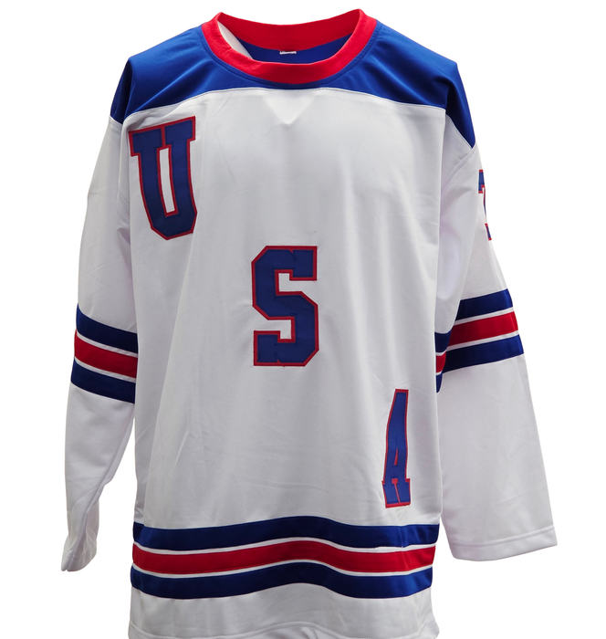 Brady Tkachuk Signed Player USA White Hockey Jersey
