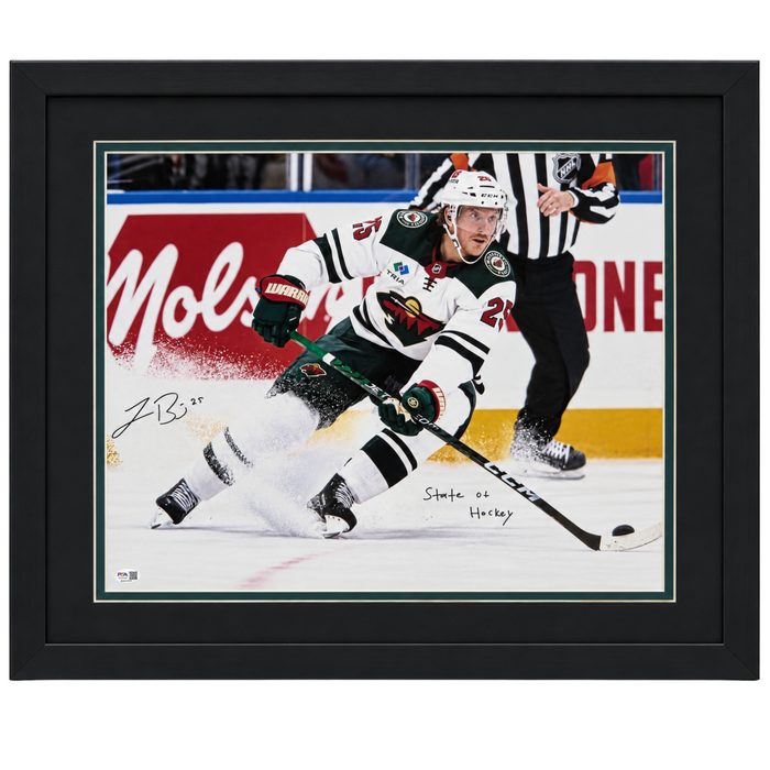Jonas Brodin Signed, Inscribed & Professionally Framed 16x20 Photo #1