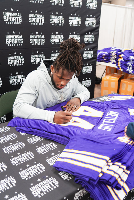 Josh Metellus Signed Player Throwback Football Jersey