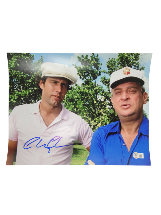Chevy Chase Signed Caddyshack 11x14 Photo w/ Rodney Dangerfield