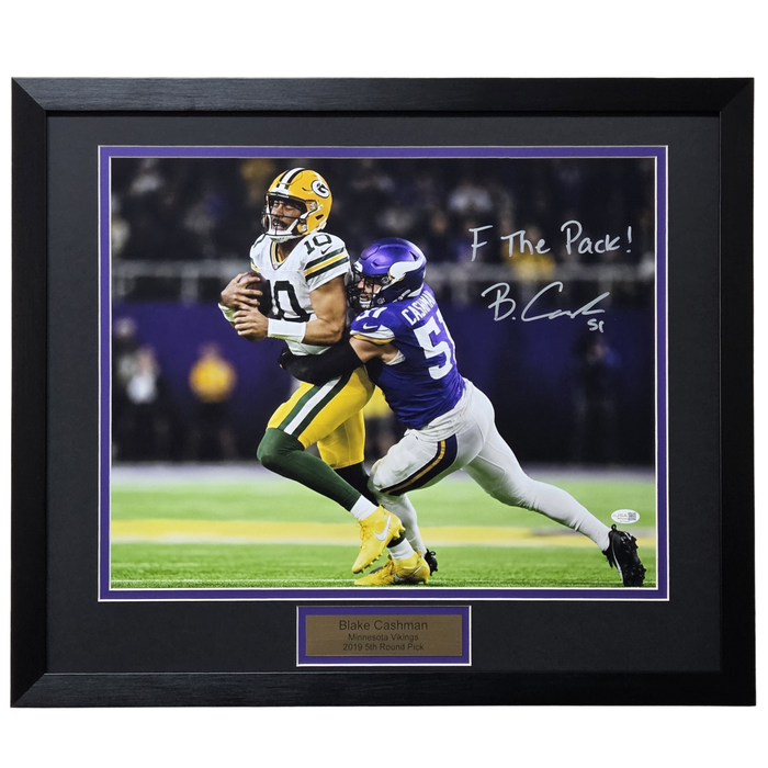 Blake Cashman Signed & Professionally Framed 16x20 Photo #1