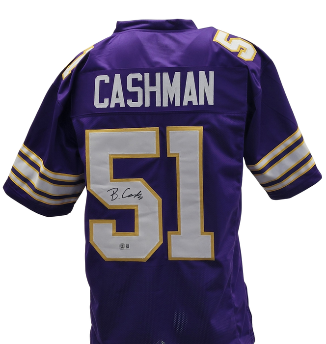 Blake Cashman Signed Player Throwback Football Jersey