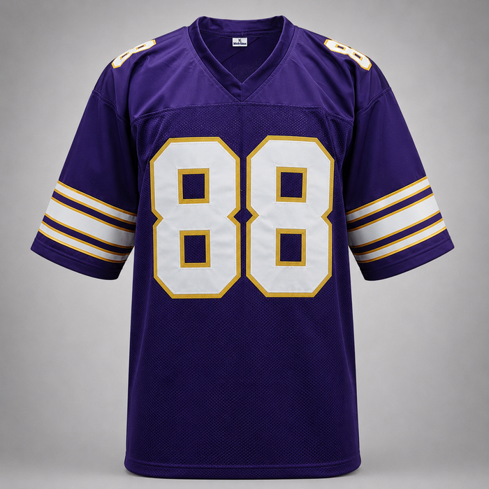 Alan Page Signed Purple Player Football Jersey