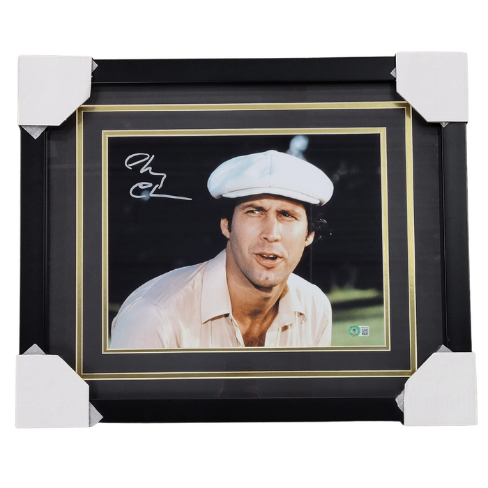 Chevy Chase,#3, White Hat, Signed & Professionally Framed 11x14 Photo
