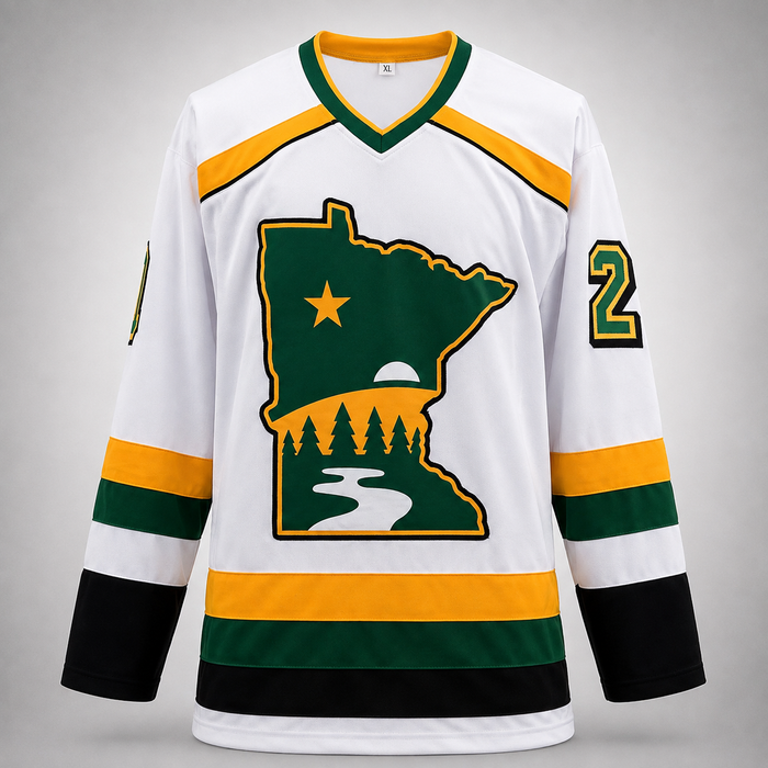 Dino Ciccarelli Signed White Player Hockey Jersey
