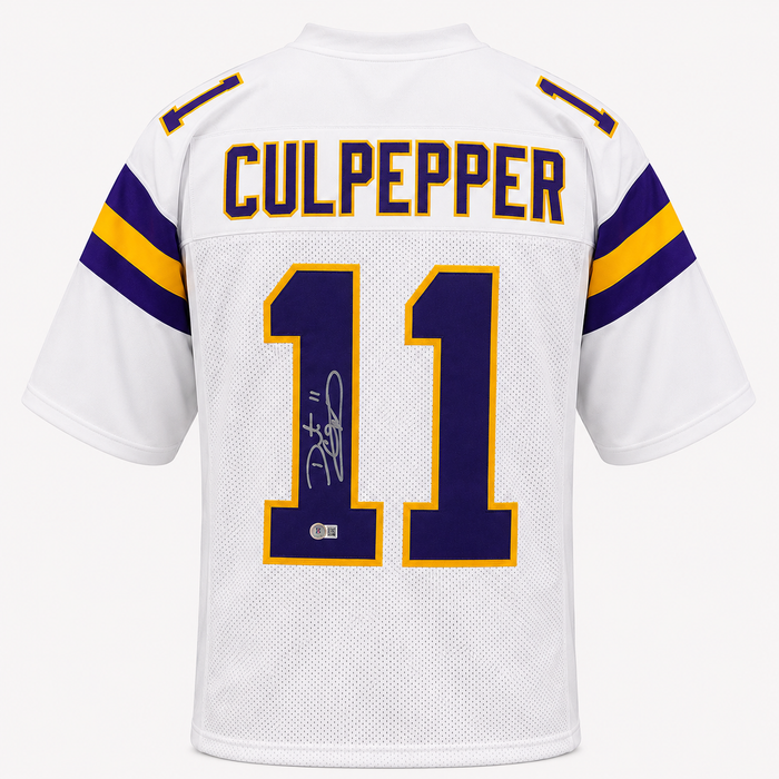 Daunte Culpepper Signed Player White Football Jersey