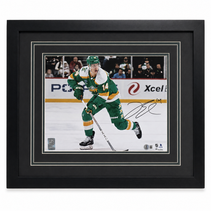 Joel Eriksson Ek Signed & Professionally Framed 11x14 Photo #5