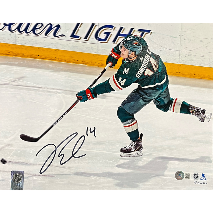 Joel Eriksson Ek Signed 11x14 Photo #1