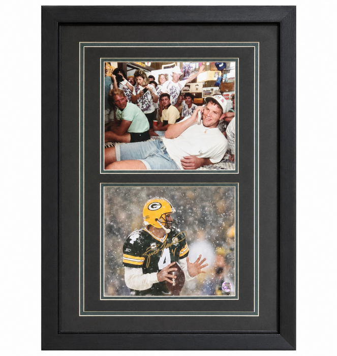 Brett Favre Signed & Professionally Framed 11x17 Photo #2