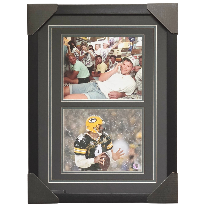 Brett Favre Signed & Professionally Framed 11x17 Photo #2