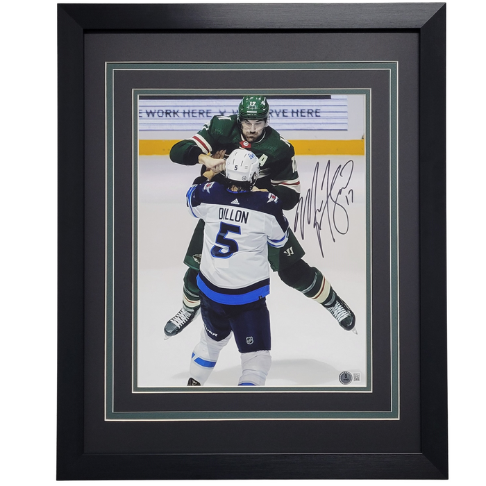 Marcus Foligno #3 Signed & Professionally Framed 11x14 Photo