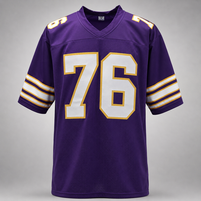 Will Fries Signed Throwback Player Football Jersey