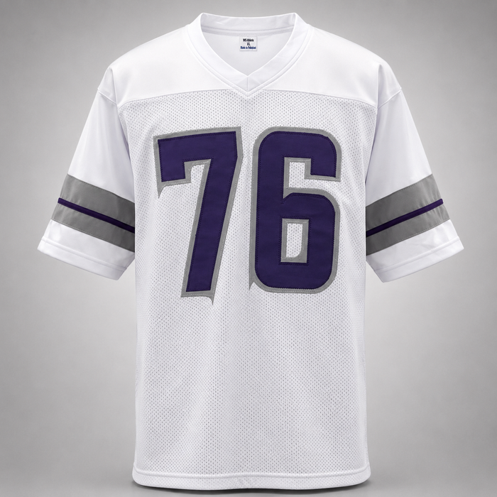 Will Fries Signed White Out Player Football Jersey