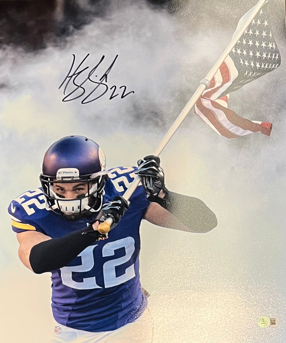 Harrison Smith Signed Flag Entrance 16x20 Photo