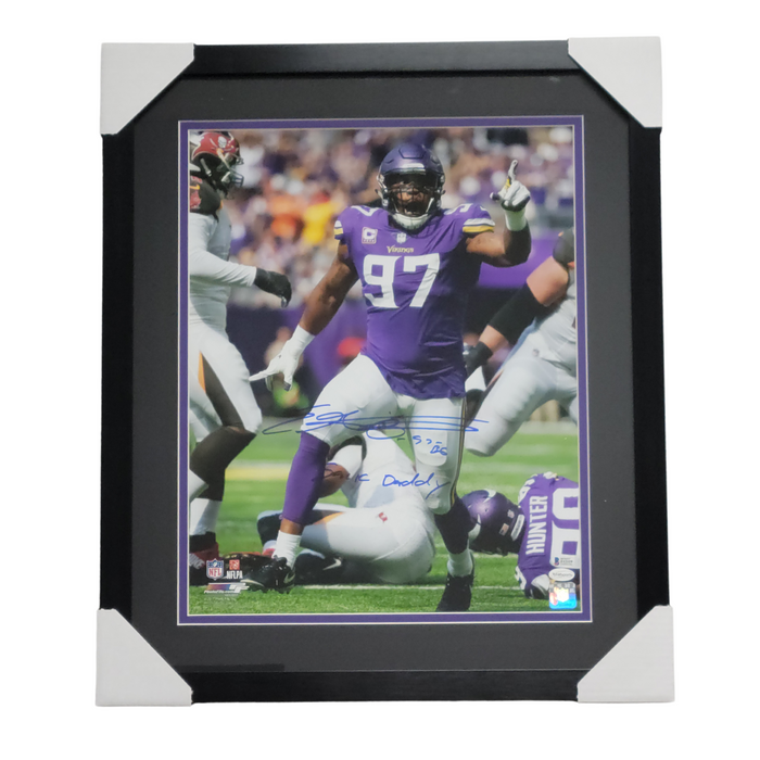 Everson Griffen #1  Signed & Professionally Framed 16x20 Photo w/ 'Sack Daddy'