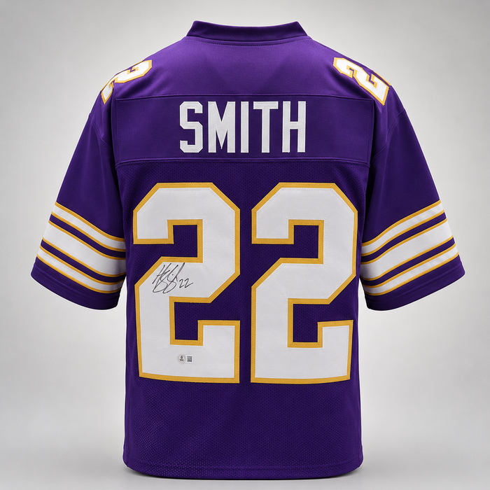 Harrison Smith Signed Throwback Player Football Jersey