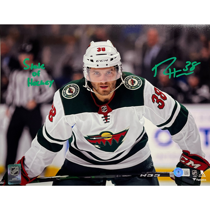 Ryan Hartman Signed 11x14 Photo w/ 'State of Hockey'