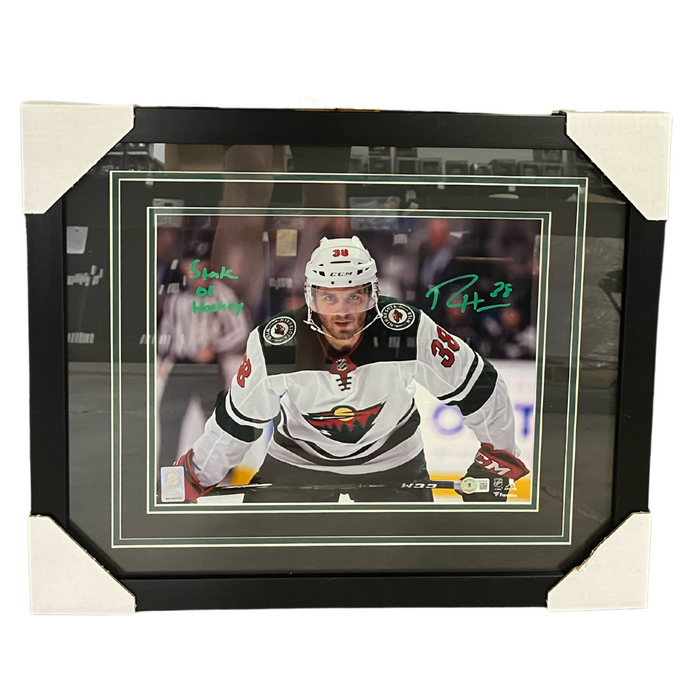 Ryan Hartman Signed & Professionally Framed 11x14 Photo w/ 'State of Hockey'