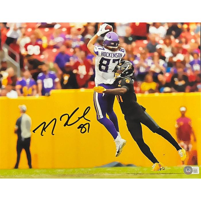 TJ Hockenson Signed 11x14 Photo