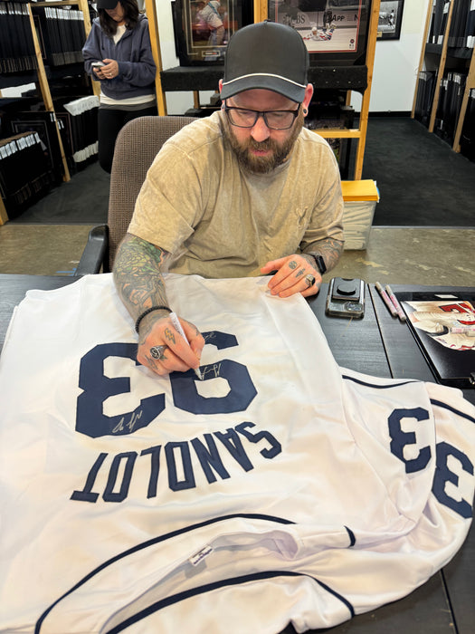 The Sandlot Cast Signed Custom Baseball Jersey