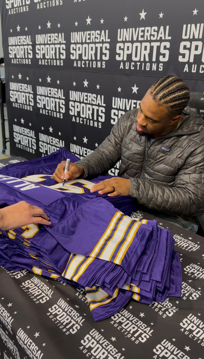 Jonathan Allen Signed Throwback Player Football Jersey