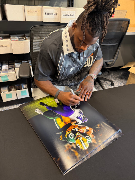 Josh Metellus Signed & Professionally Framed 16x20 Photo #1