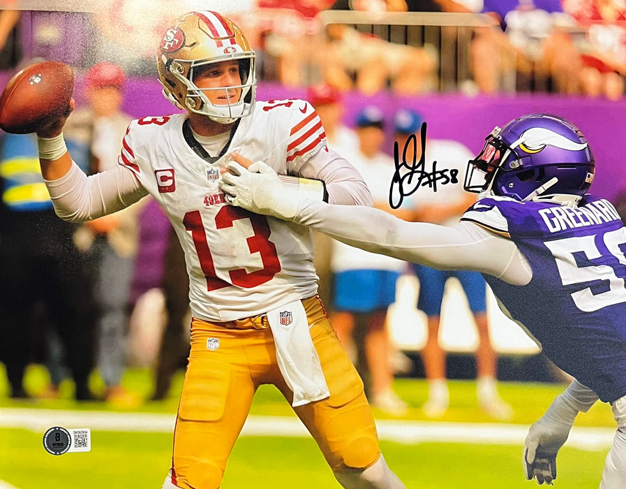Jonathan Greenard #2 vs. 49ers Signed 11x14 Photo