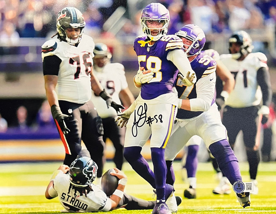 Jonathan Greenard #3 Signed 11x14 Photo