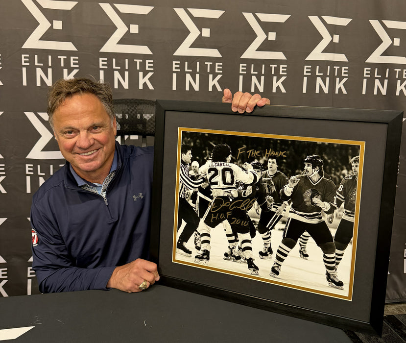 Dino Ciccarelli Signed & Professionally Framed 16x20 w/ Inscriptions