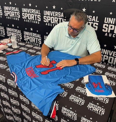 Kent Hrbek Signed Custom Light Blue Jersey w/ Inscriptions