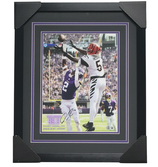 Isaiah Rodgers Signed & Professionally Framed 11x14 Photo #1