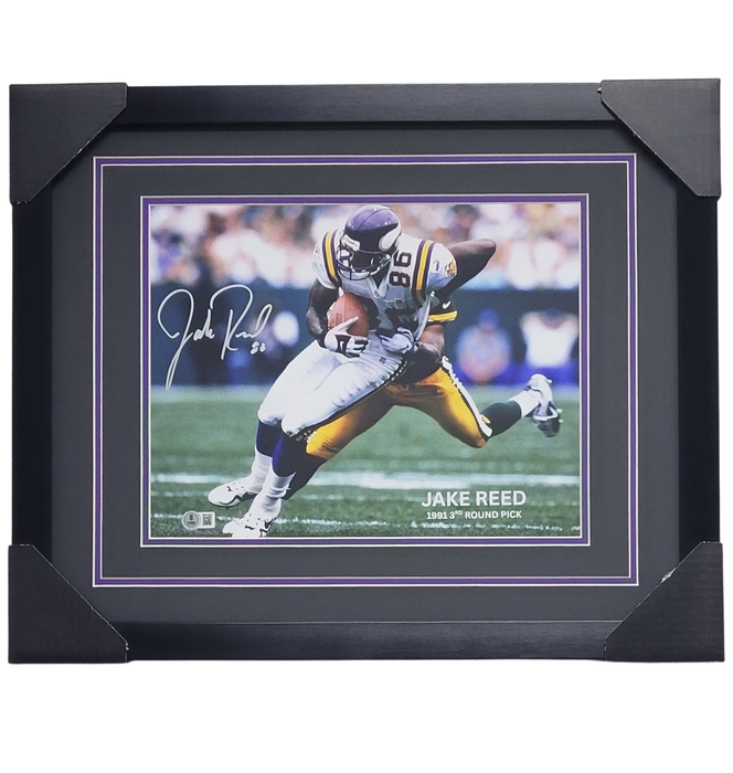 Jake Reed Signed & Professionally Framed 11x14 Photo