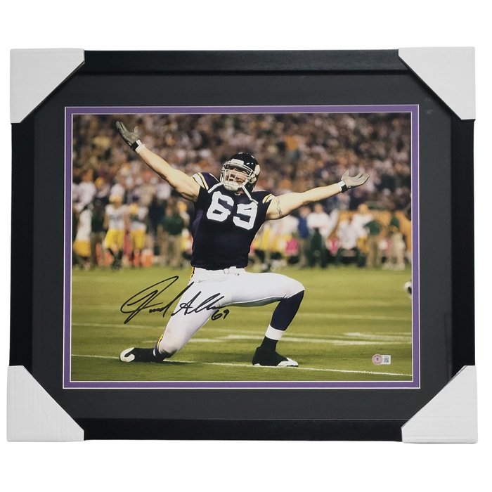 Jared Allen Signed & Professionally Framed 16x20 Photo #2