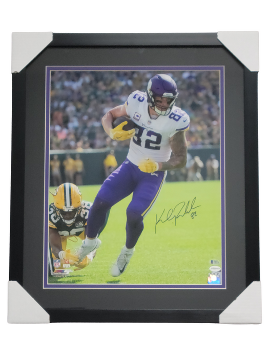 Kyle Rudolph White Jersey Signed & Professionally Framed 11x14 Photo