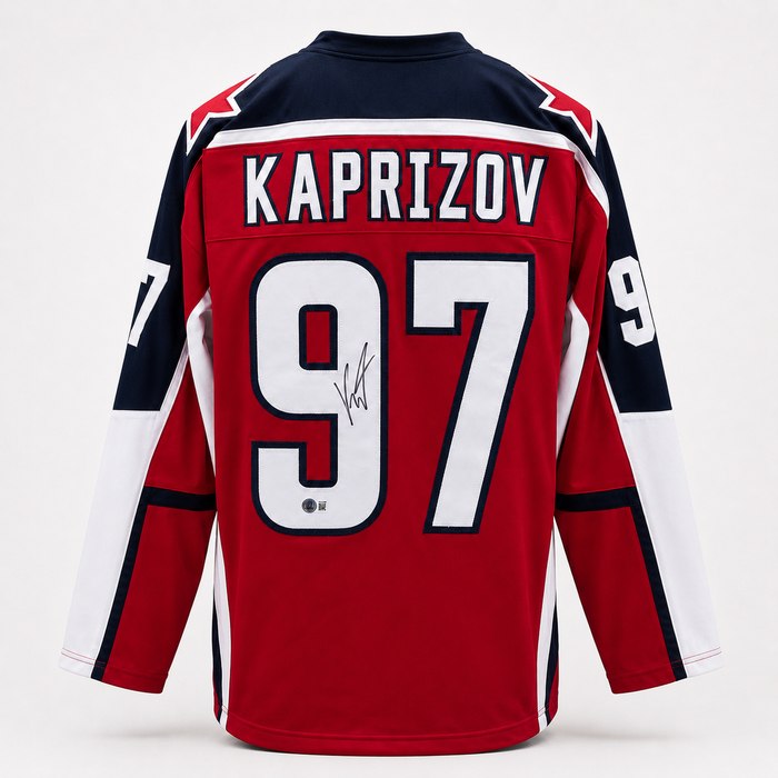 Kirill Kaprizov Signed Player Red Jersey