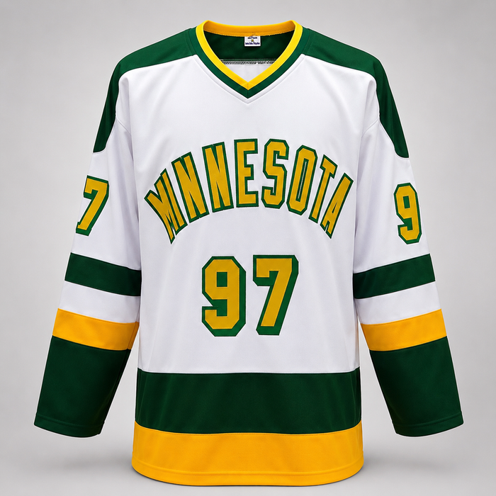 Kirill Kaprizov Signed White Retro Player Hockey Jersey