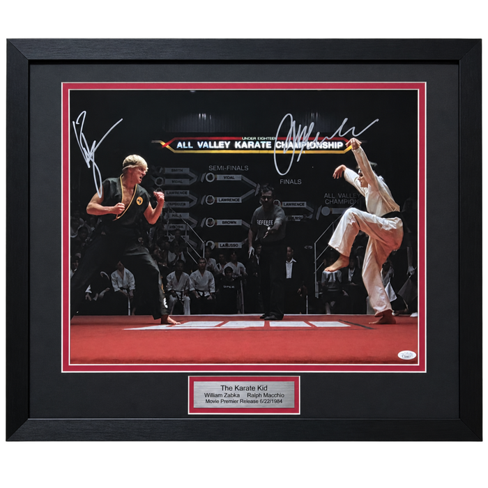 The Karate Kid Signed & Professionally Framed 16x20 Photo